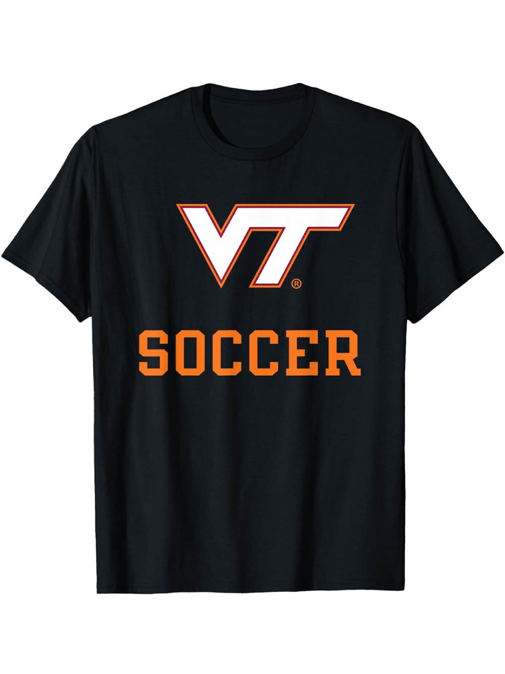 Virginia Tech (VT) Hokies Soccer Icon T Shirt